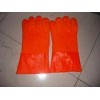 青岛富安特批发供应荧光PVC防寒手套、耐油手套