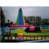 充气大型玩具厂家广州充气儿童蹦床滑梯趣味攀岩充气跨栏
