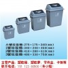 供应灰色塑胶翻盖型垃圾桶、塑胶环卫垃圾桶、环卫垃圾箱