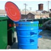 铁桶园桶挂车垃圾箱农村建设专用垃圾桶