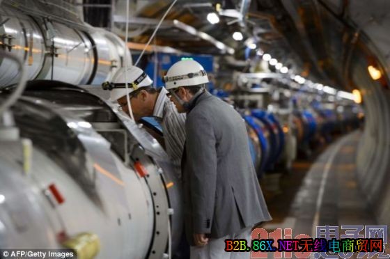 欧洲核子研究组织的大型强子对撞机
