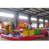 广州楼盘小区活动销售充气床充气水池乐园大型充气玩具