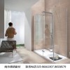 凯诺威选用品质A的不锈钢淋浴房配件，打造品质A的淋浴房。