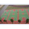 武汉硅PU篮球场价格，塑胶篮球场施工方法