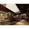 中式茶楼装修当选冯博高端室内设计，新华中式茶楼空间设计