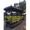 戴氏法器直销供应禅寺铜香炉铸铜香炉, 方形龙柱铜香炉