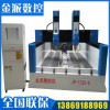 供应毕节1825双头石材墓碑盘龙柱重型数控雕刻机、厂家自产自销品质保证