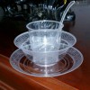 圣亚一次性航空水晶餐具-次性航空水晶餐具包装机-次性航空水晶餐具包装膜