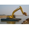 优质出租水陆挖掘机，专业提供出租水上挖掘机