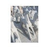 精雕细琢的马石雕 动物石雕供应