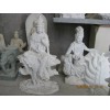 四川汉白玉佛像雕刻厂家，磊翔石雕专业供应汉白玉雕刻佛像