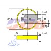 网银动态令牌CR2450焊脚电池