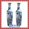落地大花瓶 墨彩锦绣山河 客厅摆件 1米1.2米鱼尾瓶