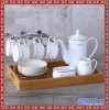 结婚 礼品美式茶具咖啡具欧式下午茶花茶壶陶瓷杯具