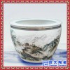 陶瓷缸型花盆  陶瓷缸订做 陶瓷缸过滤diy 陶瓷缸图片