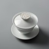 陶瓷三才盖碗茶杯复古300ml毫升特大号功夫茶泡茶碗套装