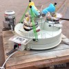 研磨机实验室小型磨样机三头研磨机干磨粉机化验室干法细磨分析机