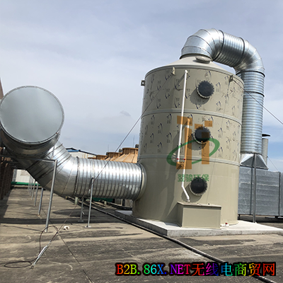 东莞废气喷淋塔哪家实惠 空气废气处理喷淋塔定制生产安装