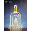 山西手工工艺酒瓶加工企业~宏艺玻璃制品公司厂家订制内画酒瓶
